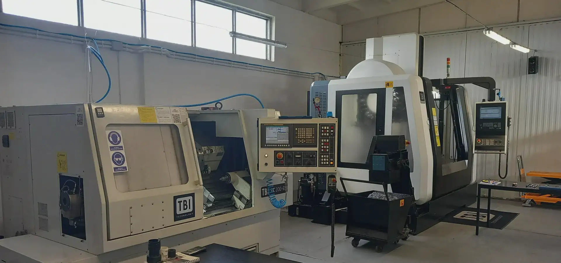 maszyny w parku maszynowym